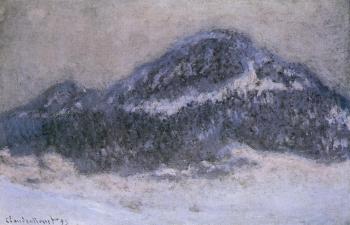 Claude Oscar Monet : Mount Kolsaas in Misty Weather